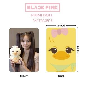 BLACKPINK '' PLUSH DOLL '' Photocards Set 1