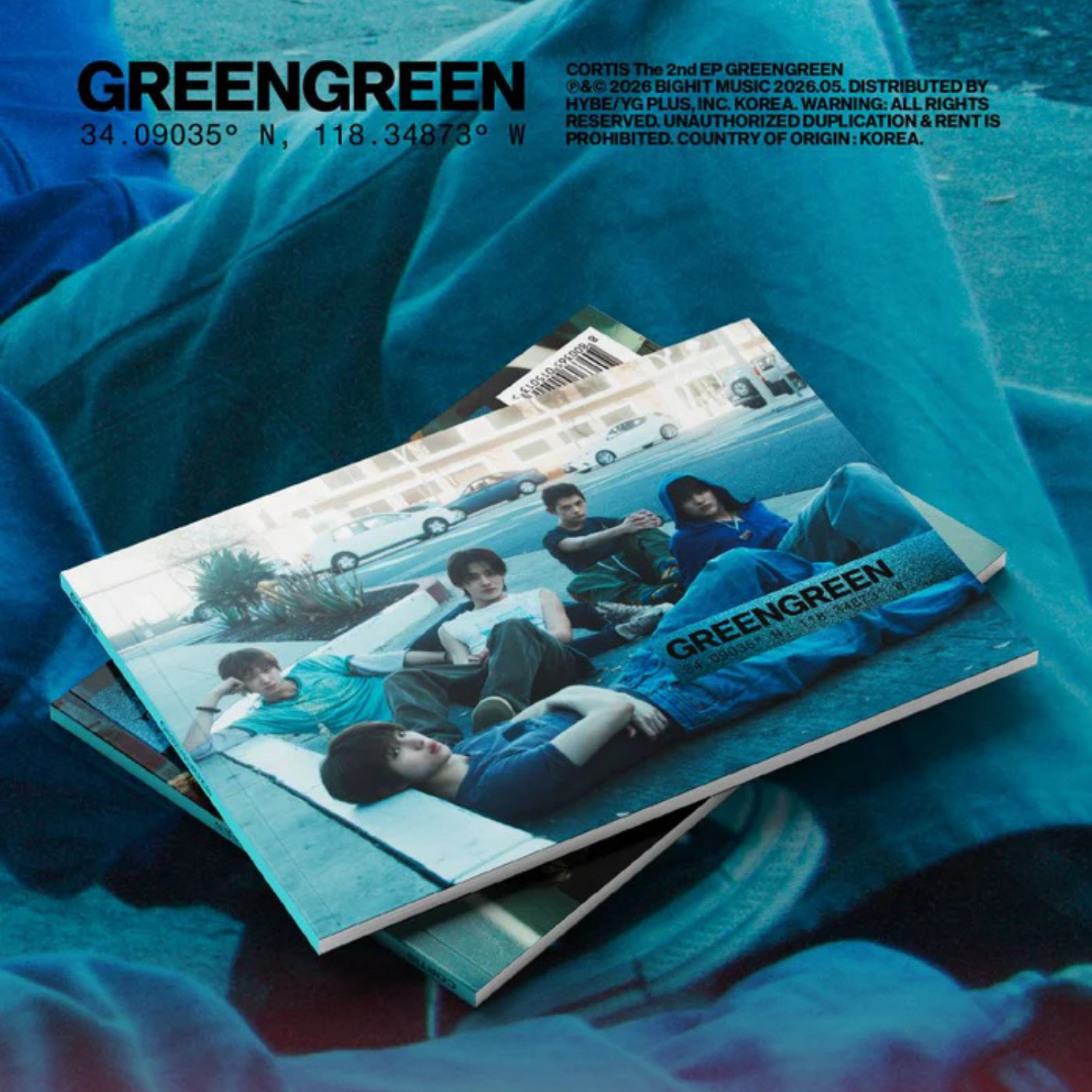 CORTIS – 2. EP [GREENGREEN] Street Ver.