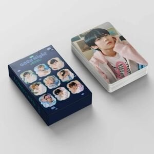 ZEROBASEONE '' Good Night '' Çift Yön Baskılı Lomo Card Seti