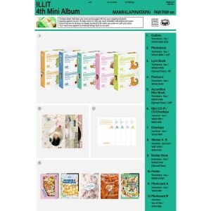 ILLIT – 4th Mini Album '' MAMIHLAPINATAPAI ''PAW PAW Versiyon - MINJU