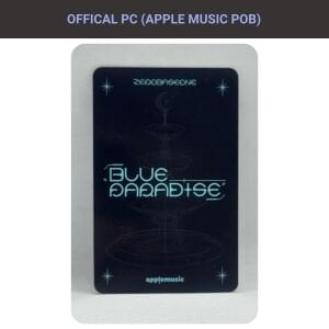 ZEROBASEONE Park Gunwook '' Blue Paradise '' Apple Music POB Photocard