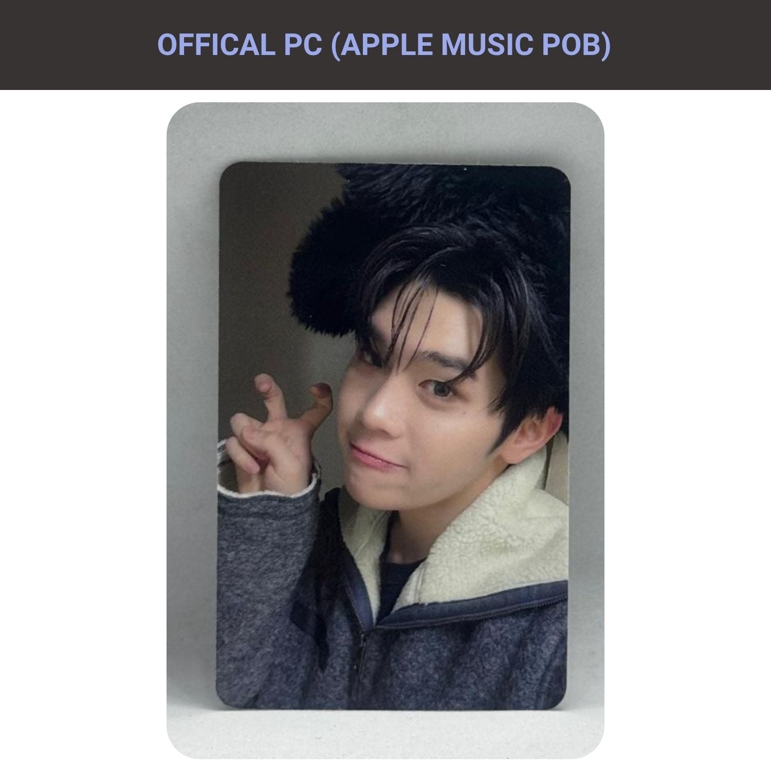 ZEROBASEONE Kim Taerae '' Blue Paradise '' Apple Music POB Photocard