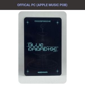 ZEROBASEONE Kim Jiwoong '' Blue Paradise '' Apple Music POB Photocard