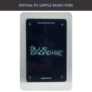 ZEROBASEONE Sung Hanbin '' Blue Paradise '' Apple Music POB Photocard