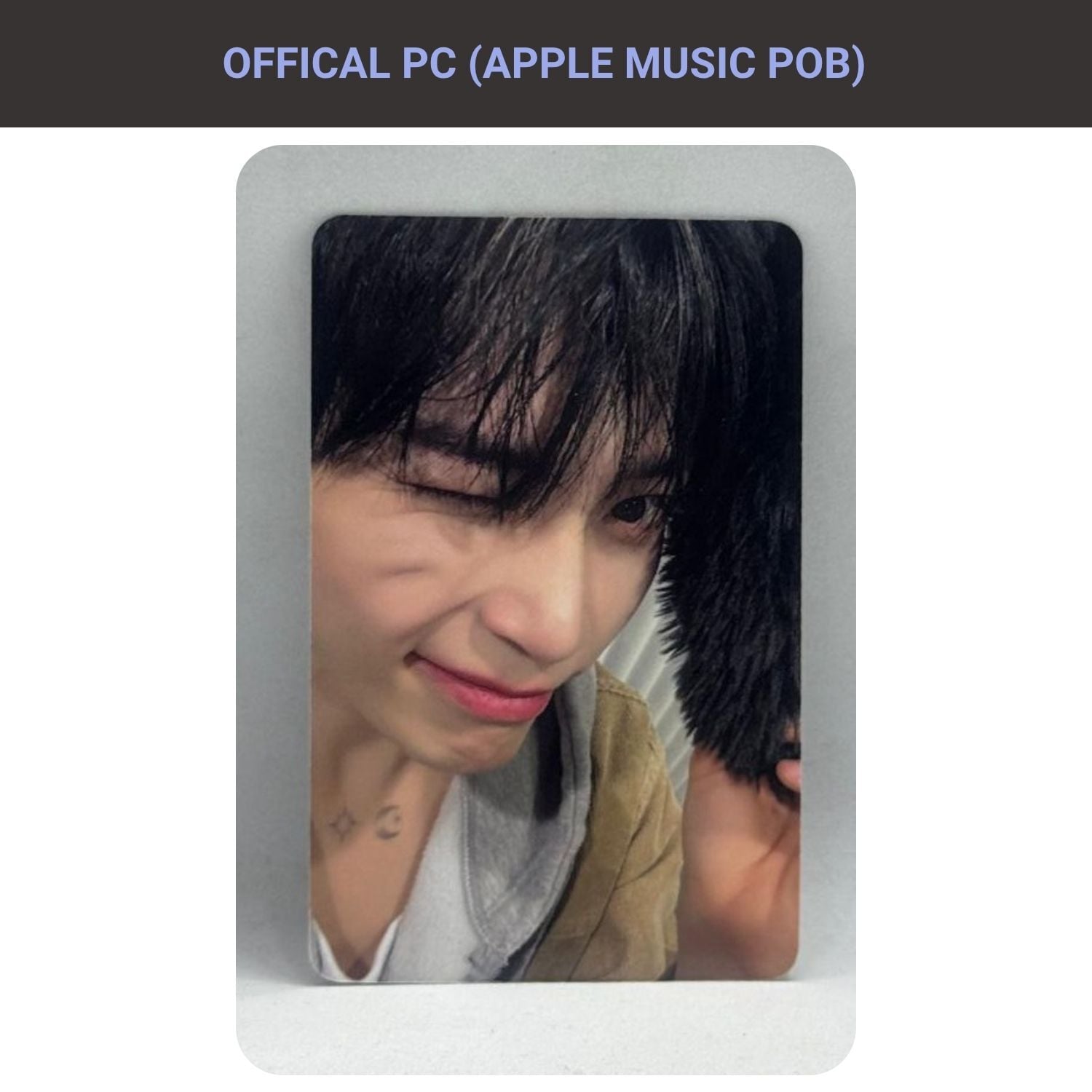 ZEROBASEONE Sung Hanbin '' Blue Paradise '' Apple Music POB Photocard
