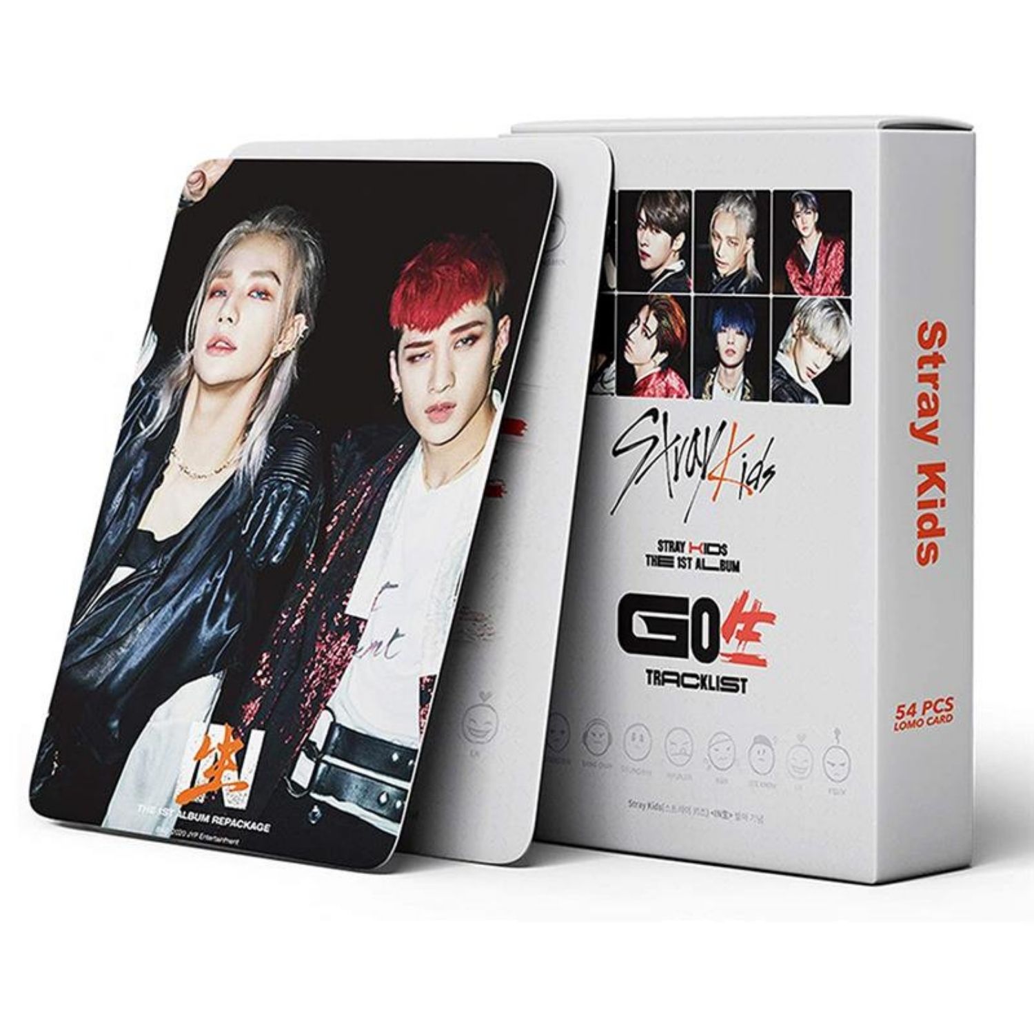 STRAY KIDS [GO] Çift Yön Baskılı LOMO Kart Seti