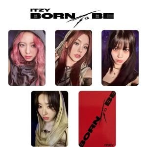 ITZY '' Born to Be '' Photocards Set V4