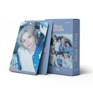 STRAY KIDS '' Stay in our Little House '' Çift Yön Baskılı Hologramlı/Lomo Card Seti (55 Pcs)