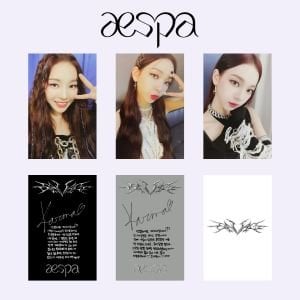 AESPA Karina '' Savage '' İmzalı Albüm Kart Seti