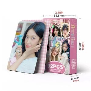 IVE '' Atelier '' Çift Yön Baskılı Lomo Card Seti (60 Pcs)