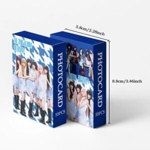 IVE '' REVIVE+ '' Çift Yön Baskılı Lomo Card Seti (55 Pcs)