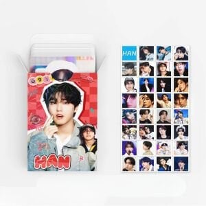 STRAY KIDS '' Han '' Çift Yön Baskılı Lomo Card Seti (60 Pcs)