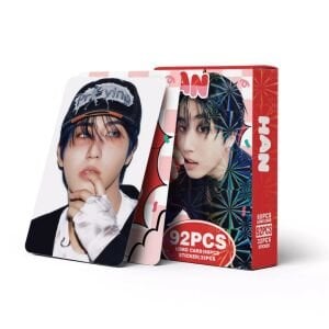 STRAY KIDS '' Han '' Çift Yön Baskılı Lomo Card Seti (60 Pcs)