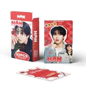 STRAY KIDS '' Han '' Çift Yön Baskılı Lomo Card Seti (60 Pcs)