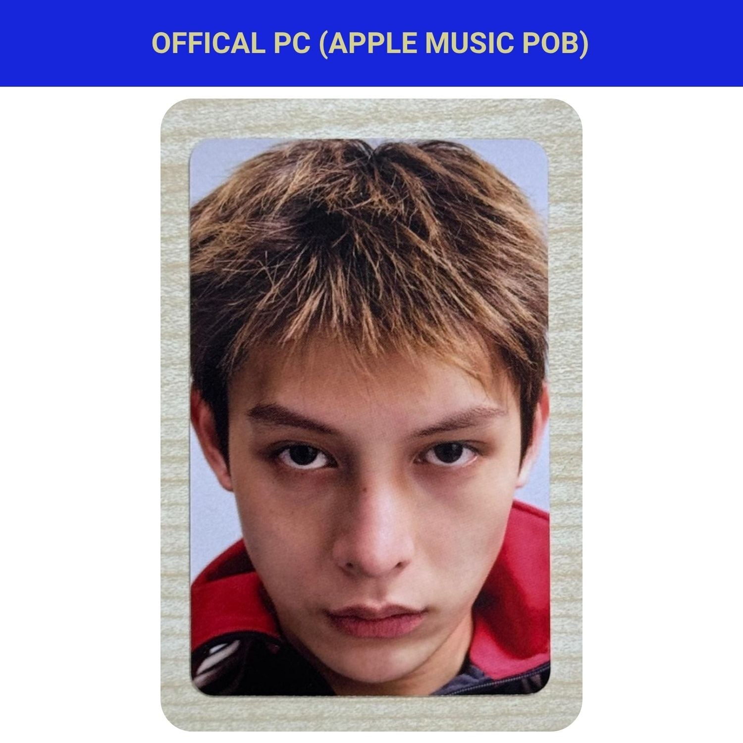 CORTIS James '' Green Green '' Apple Music POB Photocard