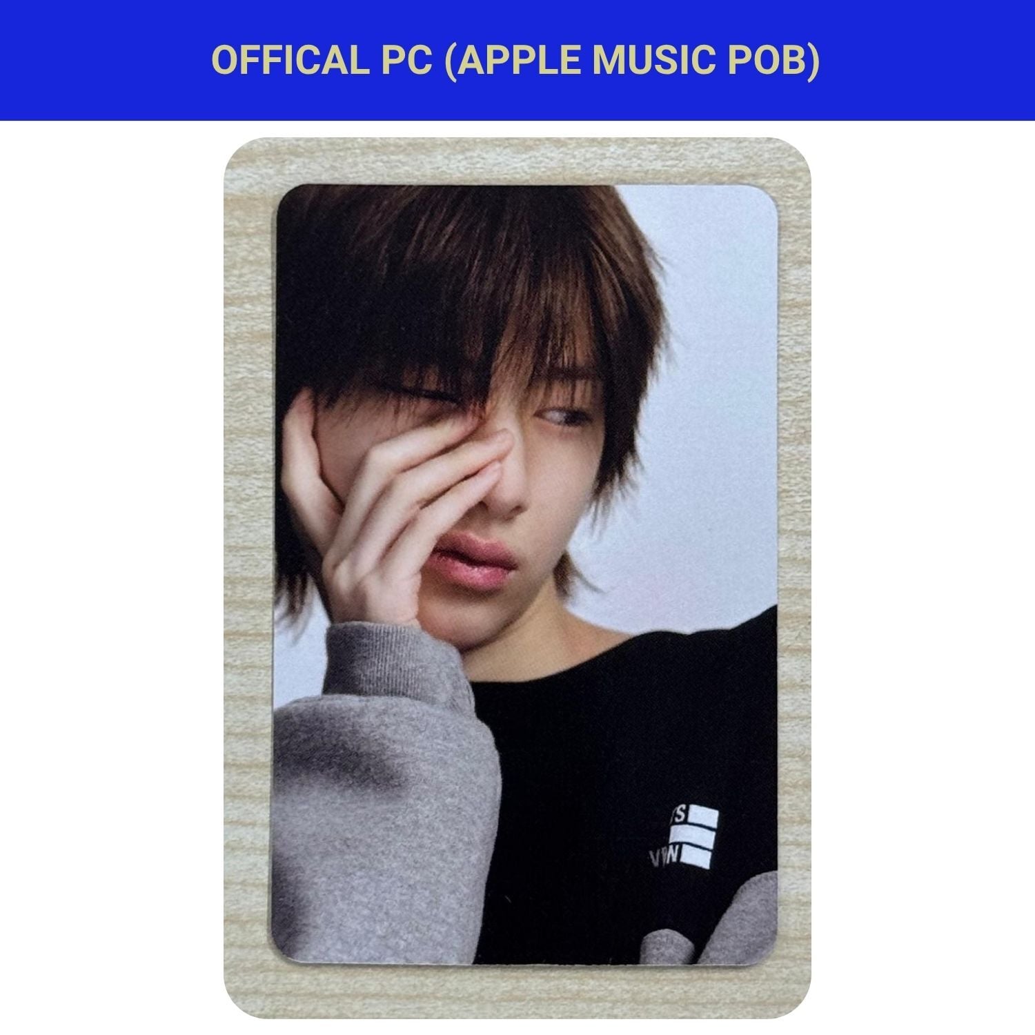 CORTIS Juhoon '' Green Green '' Apple Music POB Photocard