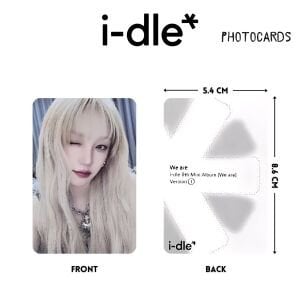 i-dle '' We Are '' Photocards Set I Ver.