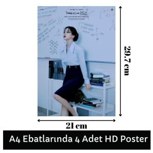 TWICE MINA '' Formula of Love: O+T=<3 '' Poster Set