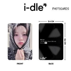 i-dle '' We Are '' Photocards Set WE Ver.