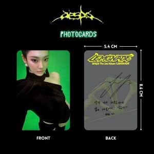 AESPA '' Lemonade '' ACID Ver. Photocards Set