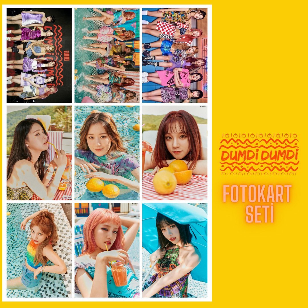 (G)I-DLE ''Dumdi dumdi'' Fotokart Seti