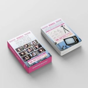 TWICE ''2024 Season's Greeting - News Room '' Çift Yön Baskılı Lomo Card Seti
