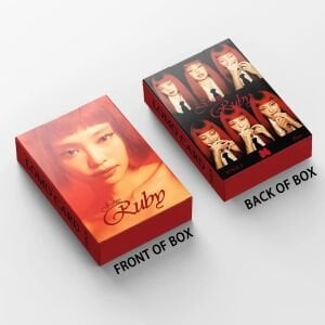 BLACKPINK Jennie '' Ruby '' Çift Yön Baskılı Lomo Card Seti