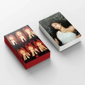 BLACKPINK Jennie '' Ruby '' Çift Yön Baskılı Lomo Card Seti