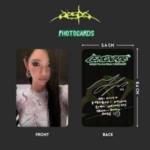 AESPA '' Lemonade '' P.O.S. Ver. Photocards Set
