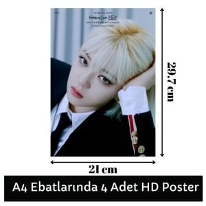 TWICE JEONGYEON '' Formula of Love: O+T=<3 '' Poster Set