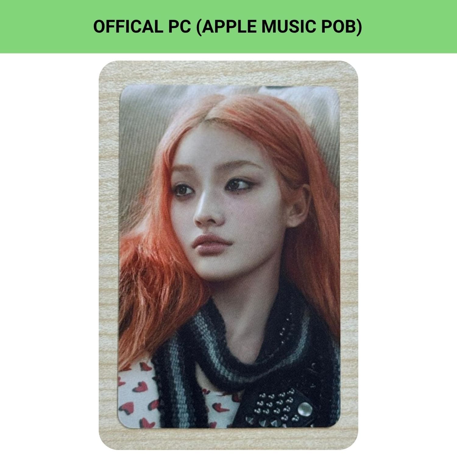 ILLIT Iroha '' Mamihlapinatapai  '' Apple Music POB Photocard