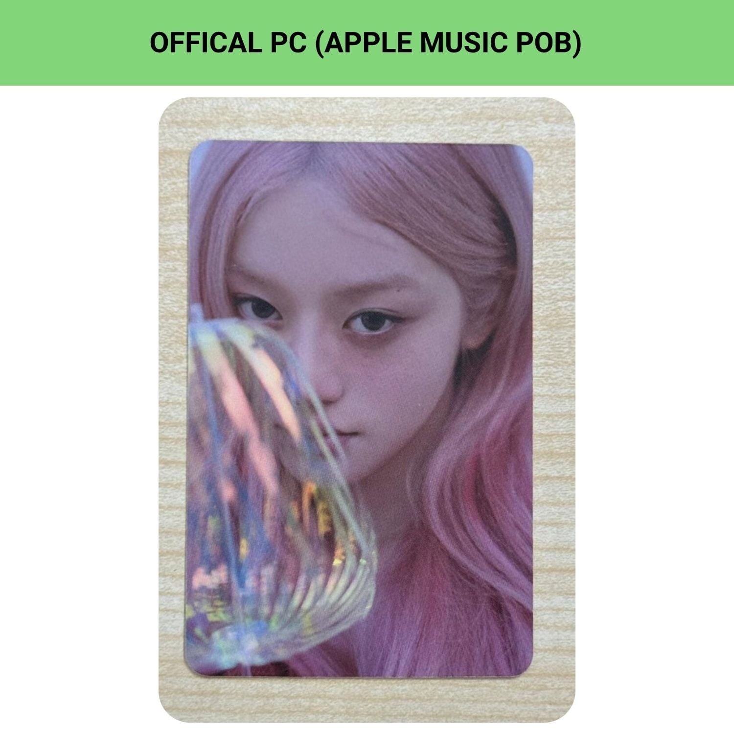 ILLIT Minju '' Mamihlapinatapai  '' Apple Music POB Photocard
