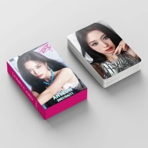 BABYMONSTER Ahyeon '' Drip '' Çift Yön Baskılı Lomo Card Seti