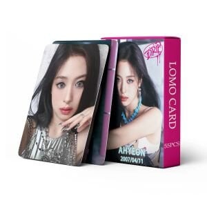 BABYMONSTER Ahyeon '' Drip '' Çift Yön Baskılı Lomo Card Seti