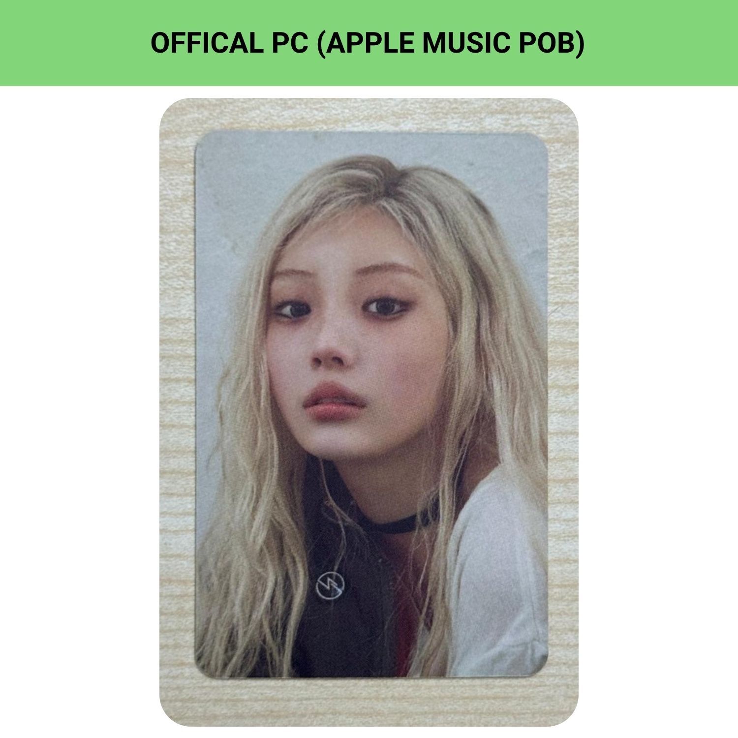 ILLIT Wonhee '' Mamihlapinatapai  '' Apple Music POB Photocard