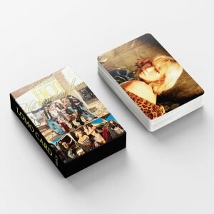 LE SSERAFIM '' Hot '' Çift Yön Baskılı Lomo Card Seti