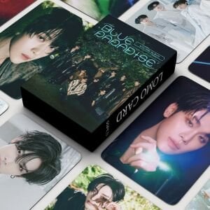 ZEROBASEONE '' Blue Paradise '' Çift Yön Baskılı Lomo Card Seti