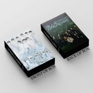 ZEROBASEONE '' Blue Paradise '' Çift Yön Baskılı Lomo Card Seti