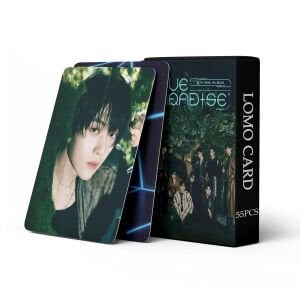 ZEROBASEONE '' Blue Paradise '' Çift Yön Baskılı Lomo Card Seti
