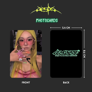 AESPA '' Lemonade '' Lemonade Ver. Photocards Set