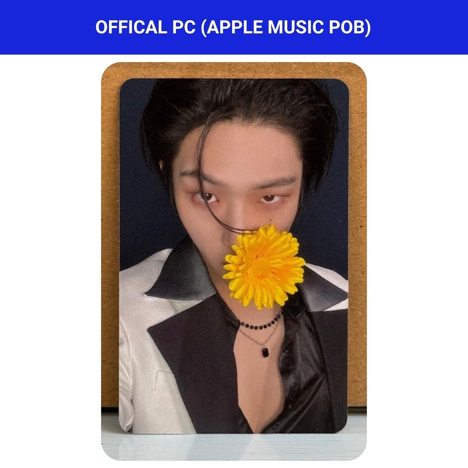 ATEEZ Mingi '' GOLDEN HOUR : Part.4  '' Apple Music POB Photocard