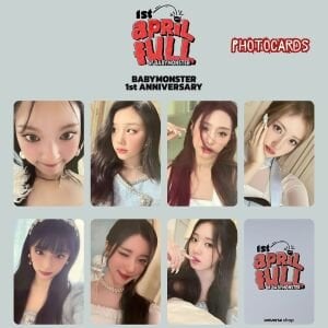 BABYMONSTER '' 1st Anniversary '' Photocards 1