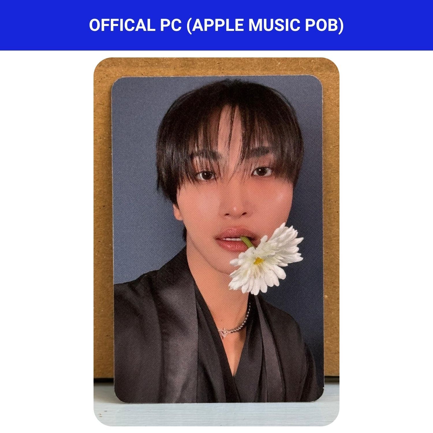 ATEEZ Seonghwa '' GOLDEN HOUR : Part.4  '' Apple Music POB Photocard