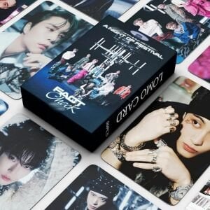 NCT 127 '' Fact Check '' Çift Yön Baskılı Lomo Card Seti