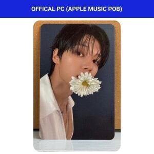 ATEEZ Wooyoung '' GOLDEN HOUR : Part.4  '' Apple Music POB Photocard