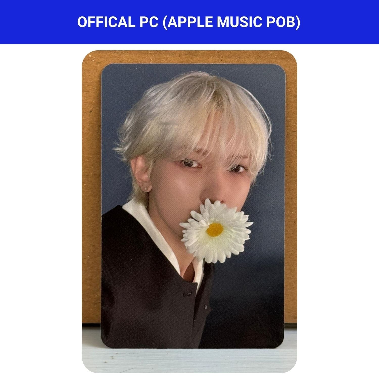 ATEEZ Yeosang '' GOLDEN HOUR : Part.4  '' Apple Music POB Photocard