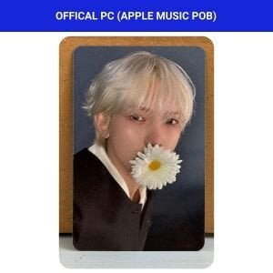 ATEEZ Yeosang '' GOLDEN HOUR : Part.4  '' Apple Music POB Photocard