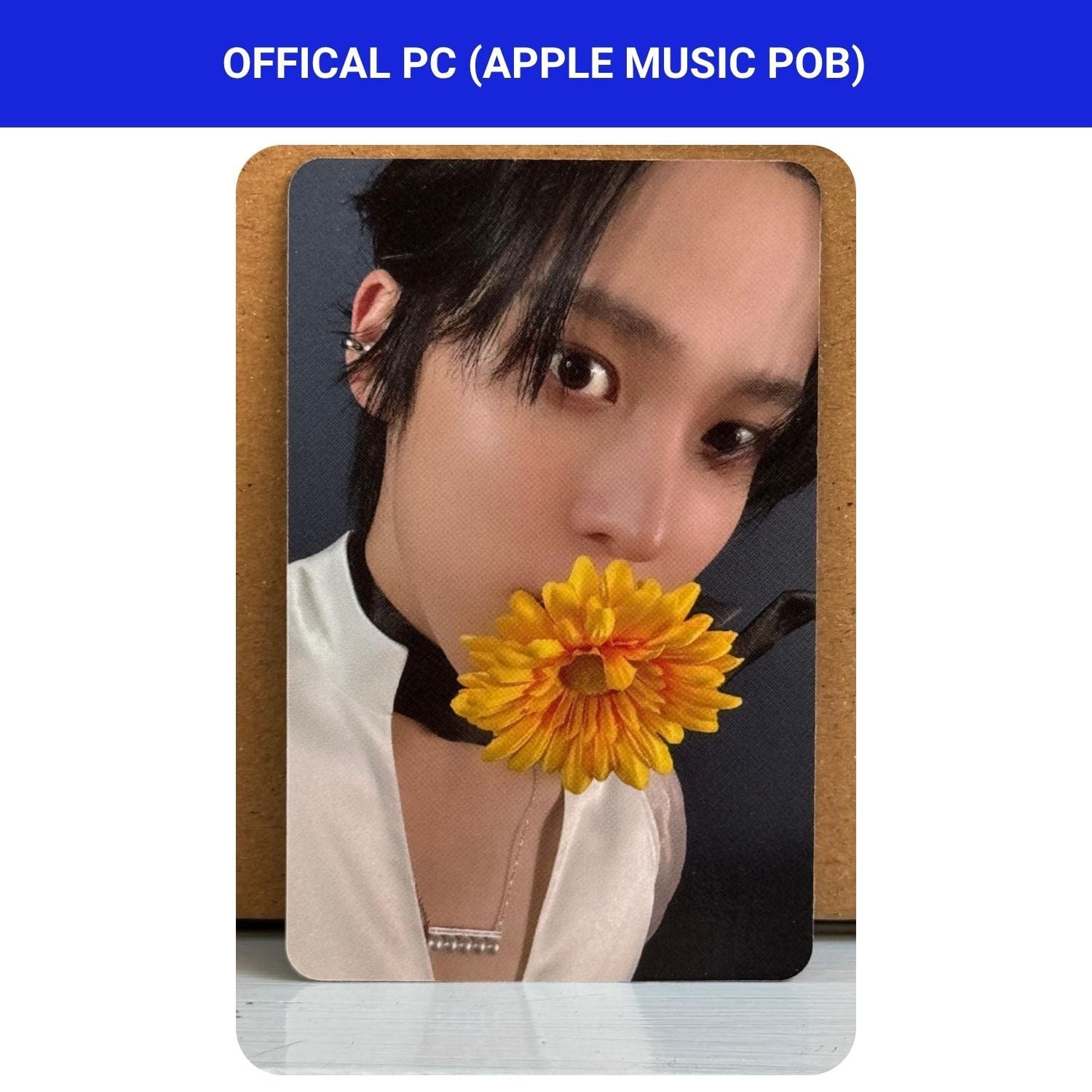 ATEEZ Yunho '' GOLDEN HOUR : Part.4  '' Apple Music POB Photocard