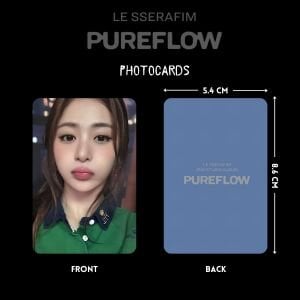 LE SSERAFIM '' Pureflow '' Photocards Set POB 1