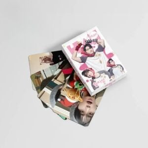 STRAY KIDS '' Han '' Çift Yön Baskılı Hologramlı/Lomo Card Seti